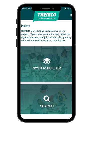 Tremco Flooring App Visual