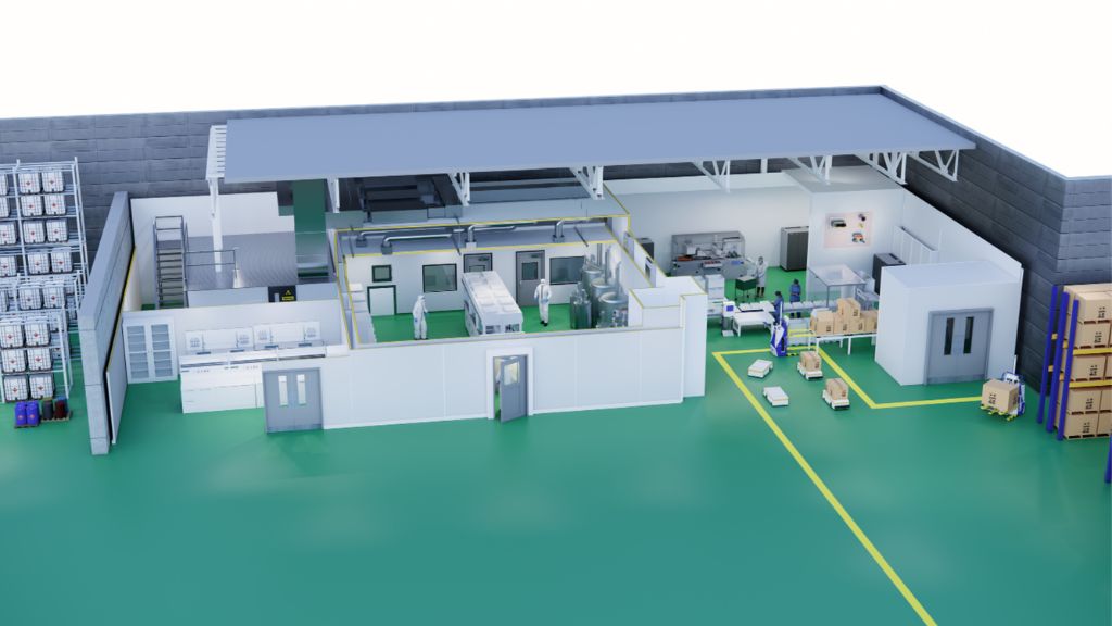 Life Science Industry construction materials for every area