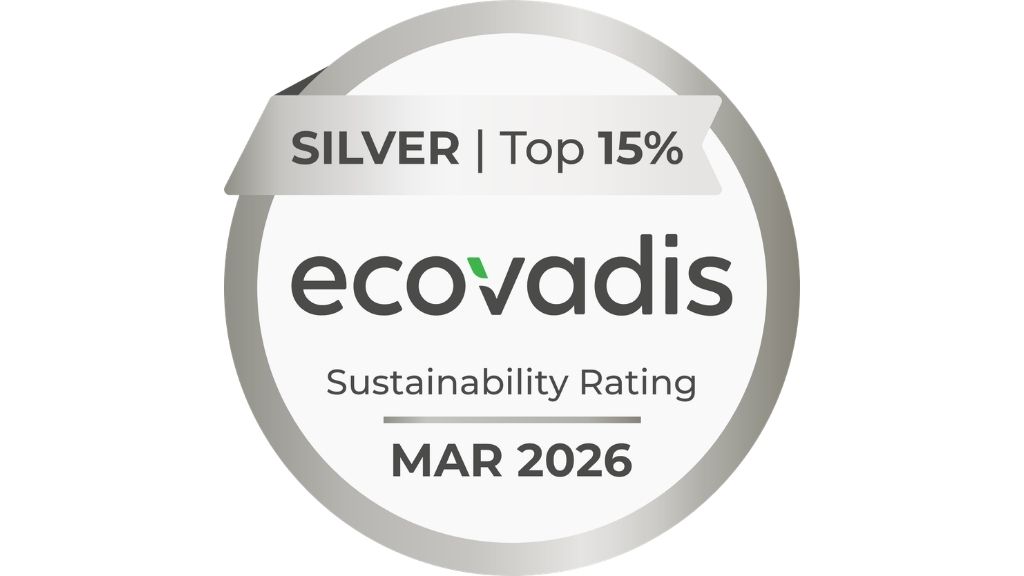 Tremco CPG EcoVadis certificate silver for year 2026 