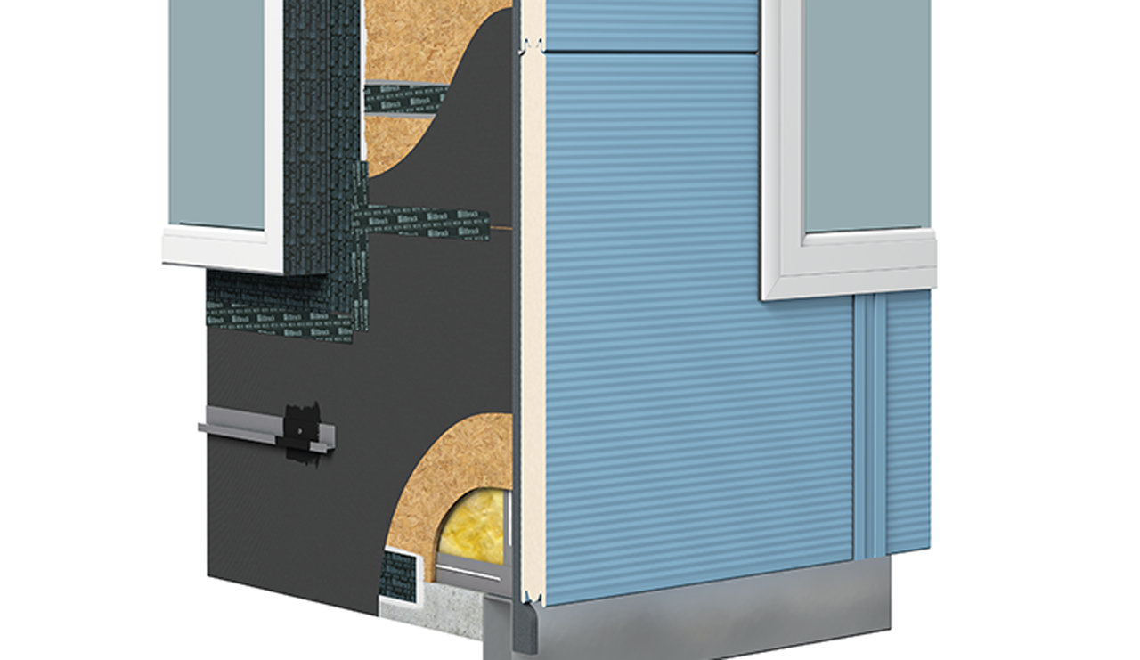 Instalación de ventanas eficientes en una estructura modular