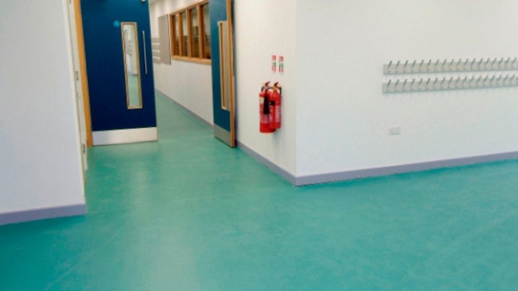 Fire protection construction materials in educationals buildings and spaces 