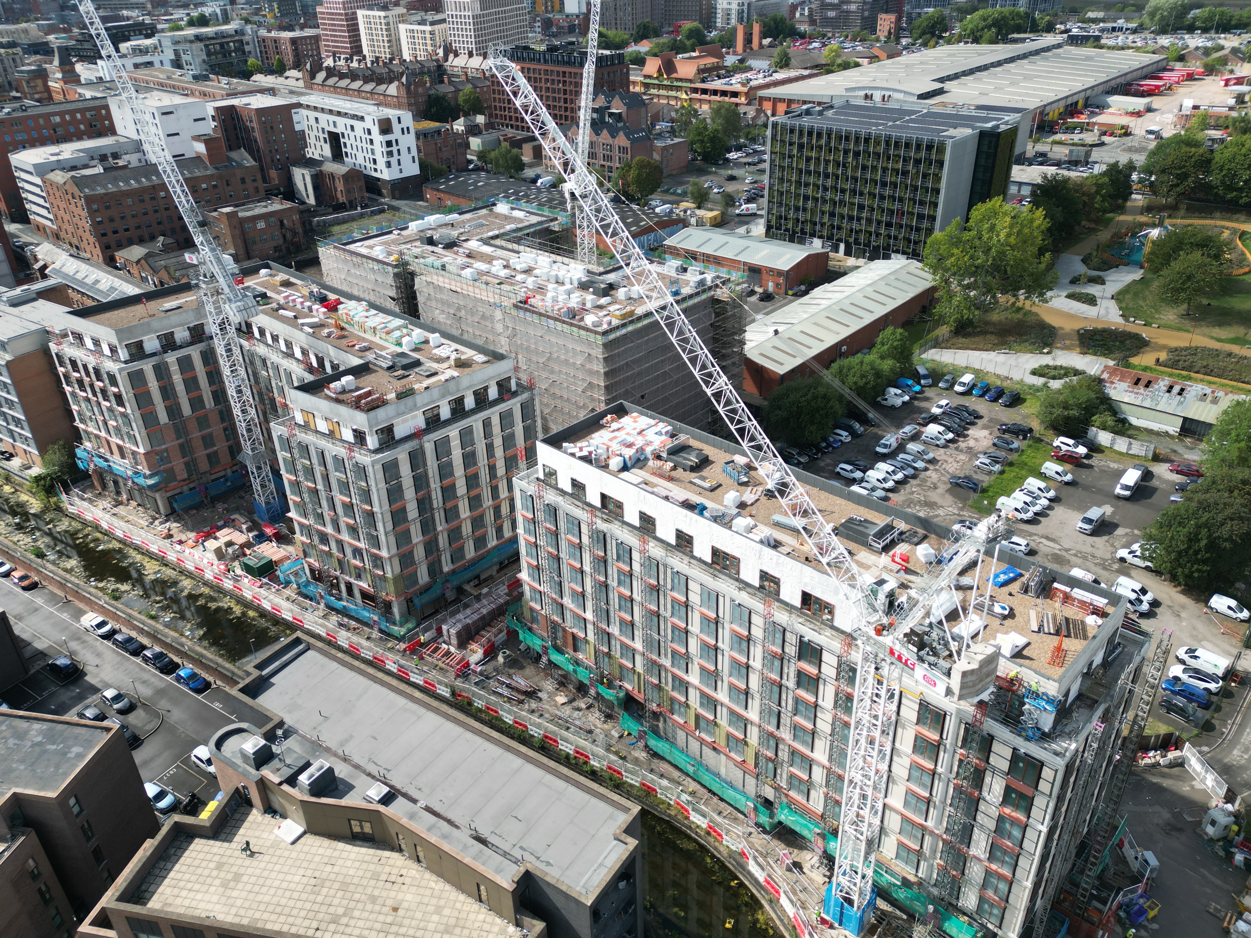 Construction Site Of Eliza Yard And Jersey Wharf