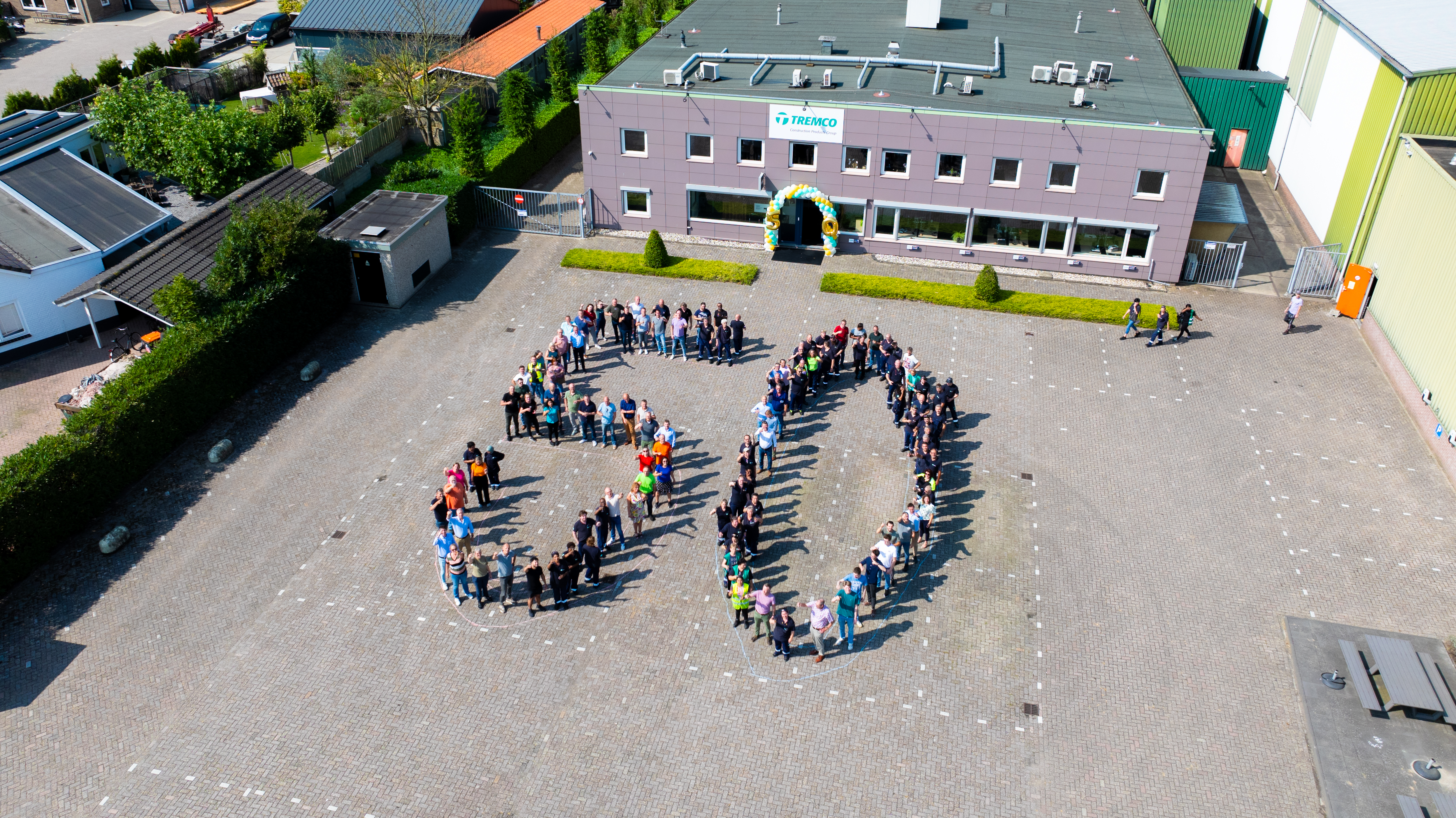 Tremco CPG locatie Arkel 50 jaar