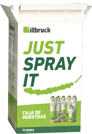 Caja promocional espumas y adhesivos PU illbruck